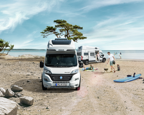 KNAUS CAMPER VAN POP-UP ROOF