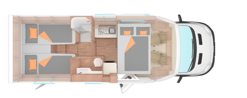 Weinsberg CaraSuite Ford 700 MEG - VELETRŽNÍ CENOVÁ NABÍDKA 