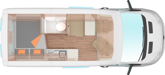 Denní pohled - 550 MQ